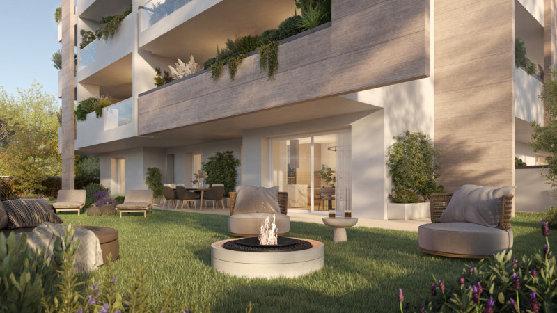 In nuovo contesto residenziale, palazzina in costruzione con sole due unità abitative per piano s...