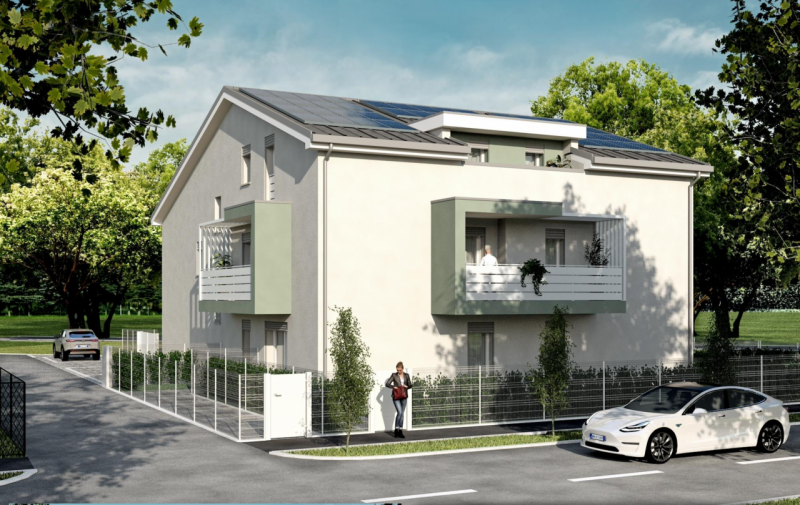 TREMIGNON - Proponiamo in vendita elegante appartamento all’ultimo piano su contesto di sole 4 un...