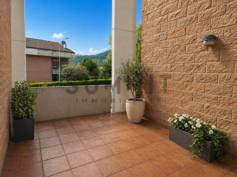 SCHIO: Alle porta del paese porzione di BIFAMILIARE con terrazzo e giardino per gli amanti della ...