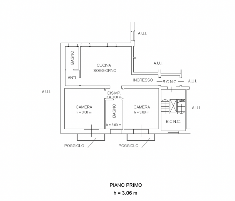 Zona Santa Bertilla-mercato nuovo : Appartamento bicamere di circa 95 mq completamente ristruttur...
