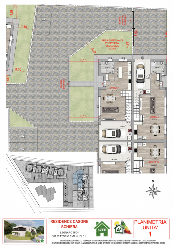 Situate nel Comune di Legnaro, nella frazione di Casone, alle porte di Saonara e quindi molto com...