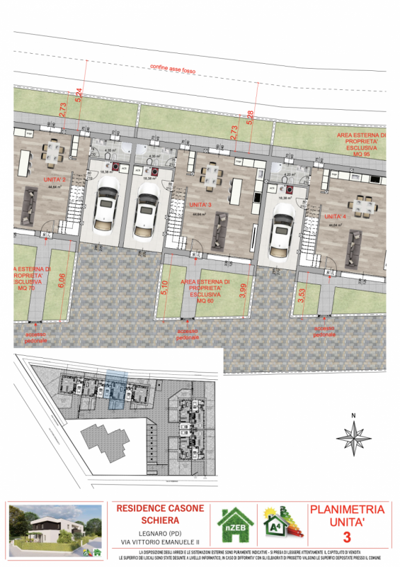 Situate nel Comune di Legnaro, nella frazione di Casone, alle porte di Saonara e quindi molto com...