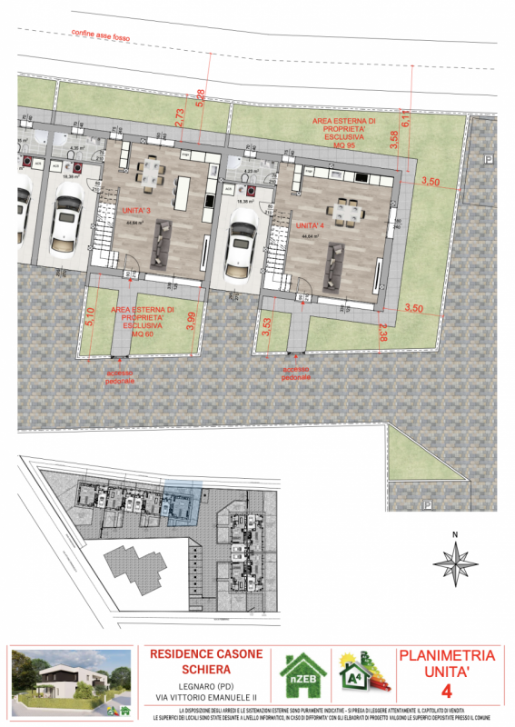 Situate nel Comune di Legnaro, nella frazione di Casone, alle porte di Saonara e quindi molto com...