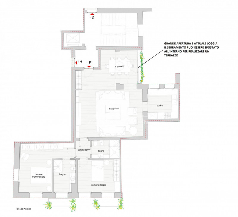 Nel cuore del centro storico di Vicenza, all’interno di un prestigioso palazzo monumentale comple...