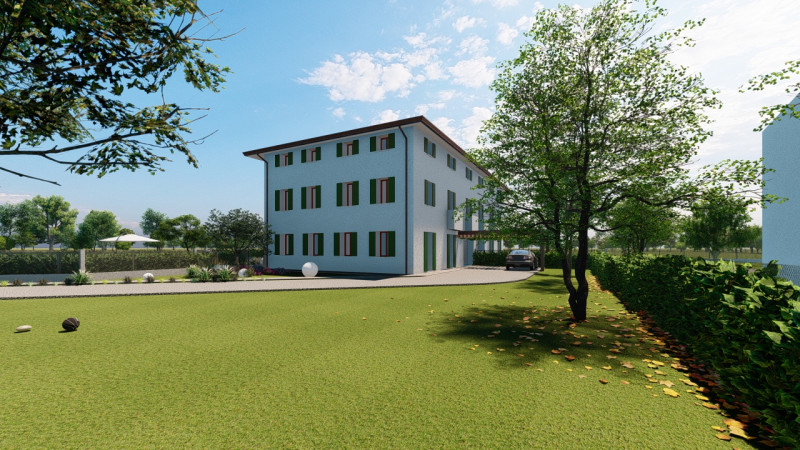 SANT'ANDREA DI CAMPODARSEGO - Proponiamo in vendita una porzione di trifamiliare sviluppata su tr...