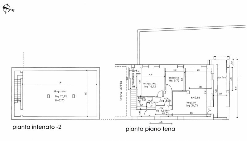 In centro a Pieve del Grappa, vendesi immobile attualmente composto da negozio al piano terra di ...