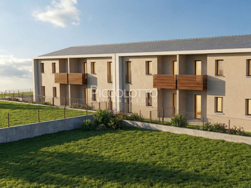 Rif. 5287 C - Asolo, località Pagnano, appartamento di nuova costruzione in vendita in tranquillo...
