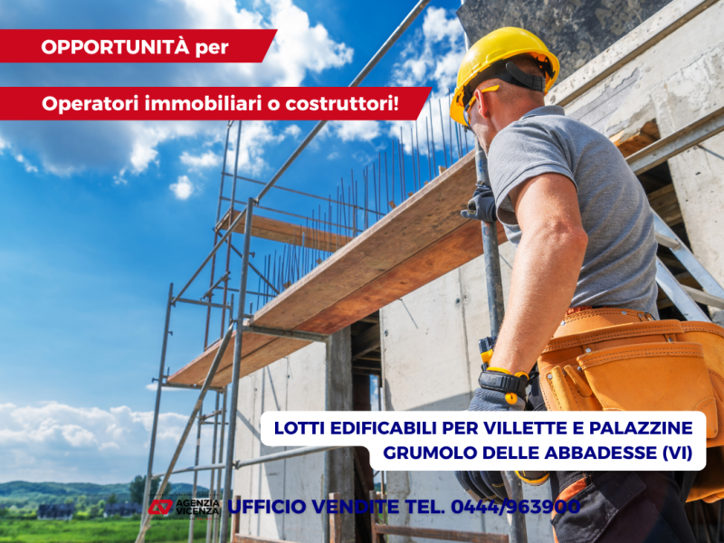 AREA EDIFICABILE CON N.10 LOTTI A GRUMOLO DELLE ABBADESSE - Rif. 8355
Società cede area edificabi...