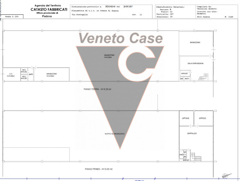 Proponiamo in vendita un ampio capannone di 1200 mq, composto da 1000 mq di spazio operativo e ul...