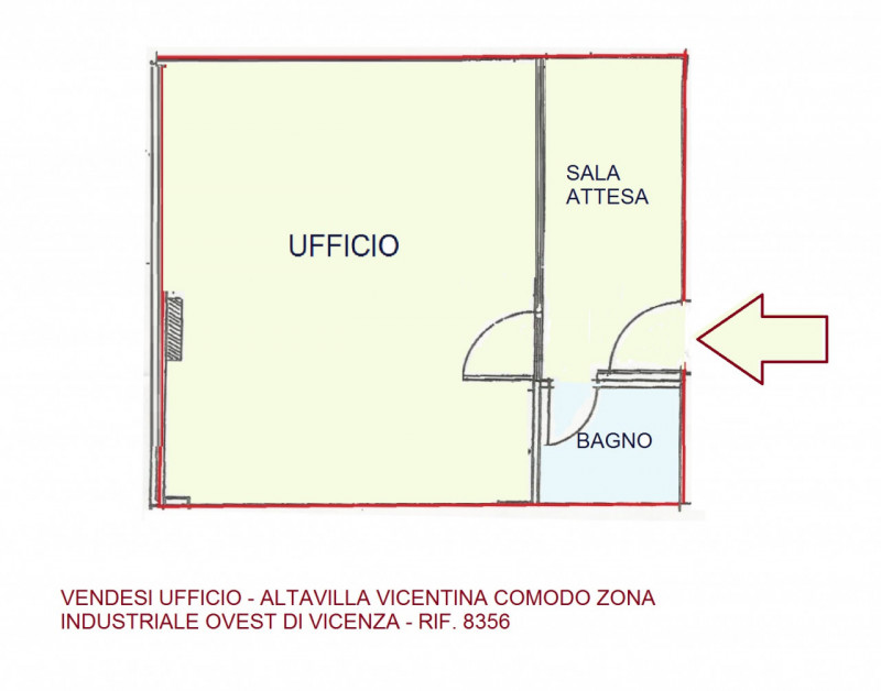 ALTAVILLA VICENTINA - ZONA INDUSTRIALE: VENDESI UFFICIO ARREDATO DI 50 MQ - Rif. 8356
Proponiamo ...