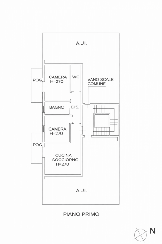 In tranquilla zona residenziale, proponiamo in vendita luminoso appartamento bicamere situato al ...