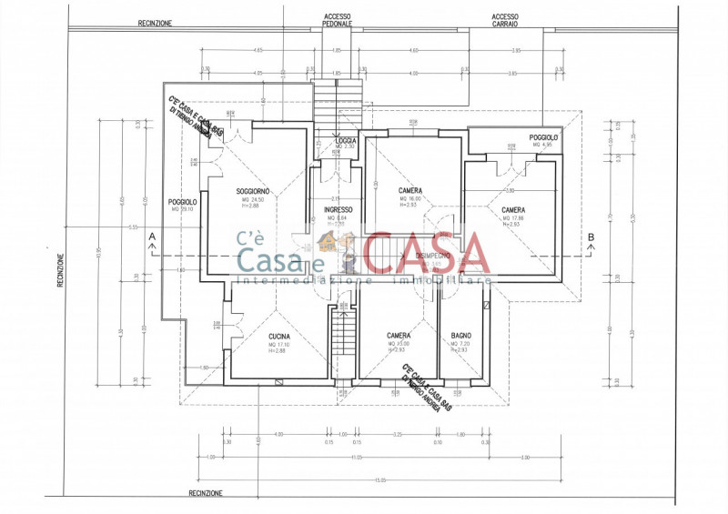S. Domenico: Quartiere tranquillo, disponibile a sei mesi dal preliminare, comoda a tutti i servi...