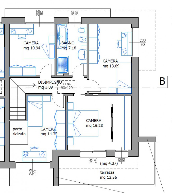 LOREGGIA – Immobiliare MB propone in vendita una splendida bifamiliare al grezzo avanzato, situat...