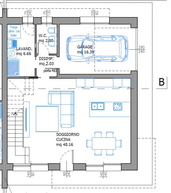 LOREGGIA – Immobiliare MB propone in vendita una splendida bifamiliare al grezzo avanzato, situat...
