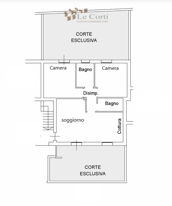 Ai piedi della collina, in una tranquilla zona residenziale, proponiamo in vendita un appartament...