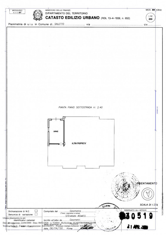 Nel cuore di Saletto, frazione del Comune di Borgo Veneto, proponiamo un appartamento che unisce ...