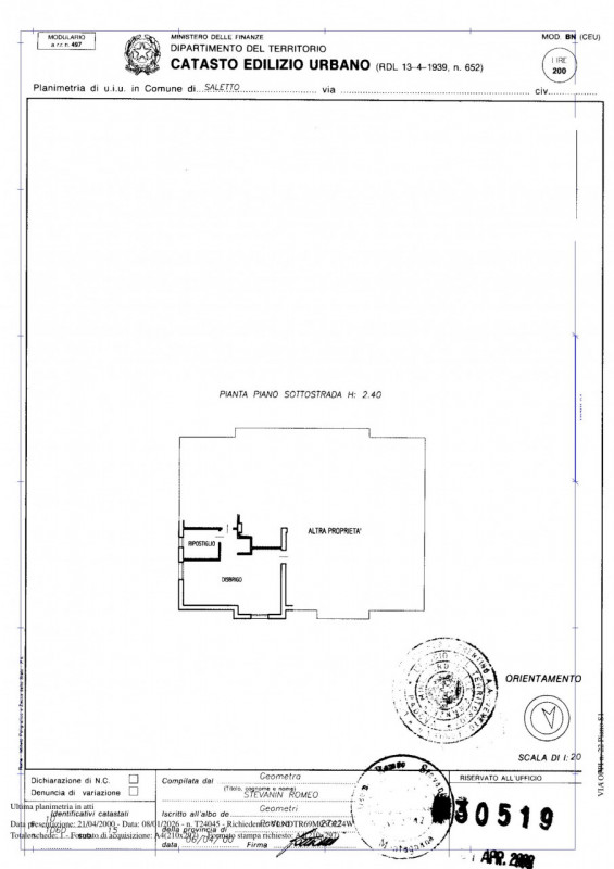 Nel cuore di Saletto, frazione del Comune di Borgo Veneto, proponiamo un appartamento che unisce ...