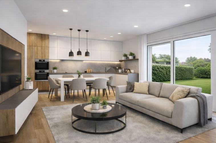 In una zona residenziale tranquilla e ben servita di Brusegana, comoda a tutti i principali servi...