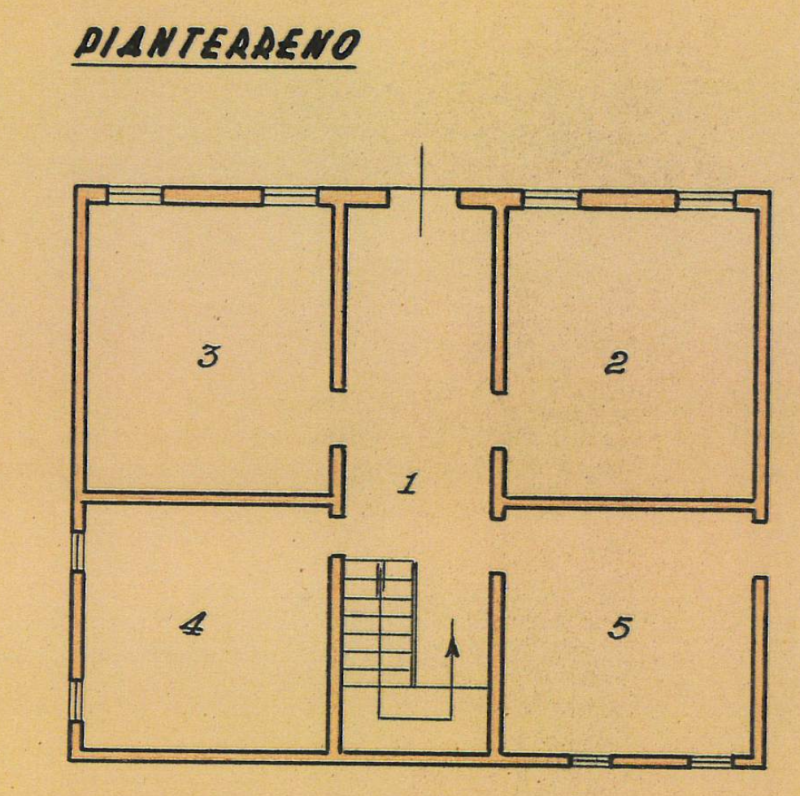 Abitazione singola di mq 250 con cortile di circa 1000 mq, disposta su 2 livelli (anche frazionab...