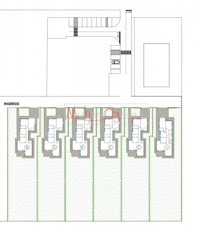 VEGGIANO - (Rif..V43-s) - proponiamo in una zona tranquilla e circondata dal verde un nuovo intro...