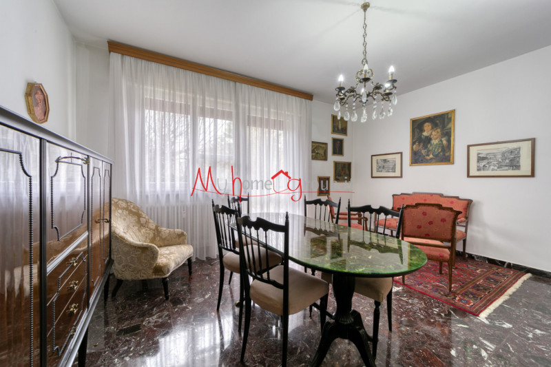 GUIZZA: Appartamento dalle ampie dimensioni al primo piano, composto di ingresso, soggiorno con a...