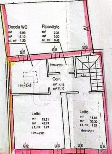 Rif. S134 Porzione di rustico in pietra, ristrutturato esternamente ed al grezzo internamente su ...