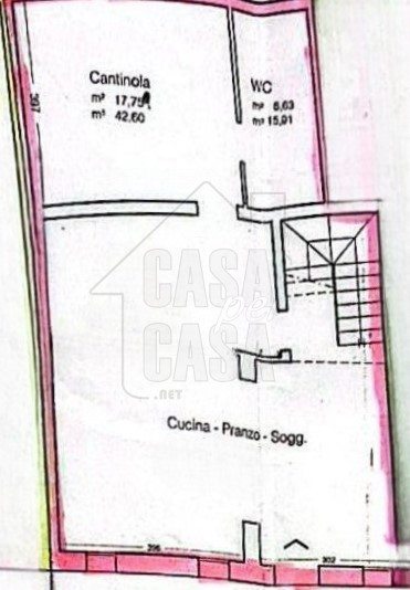 Rif. S134 Porzione di rustico in pietra, ristrutturato esternamente ed al grezzo internamente su ...
