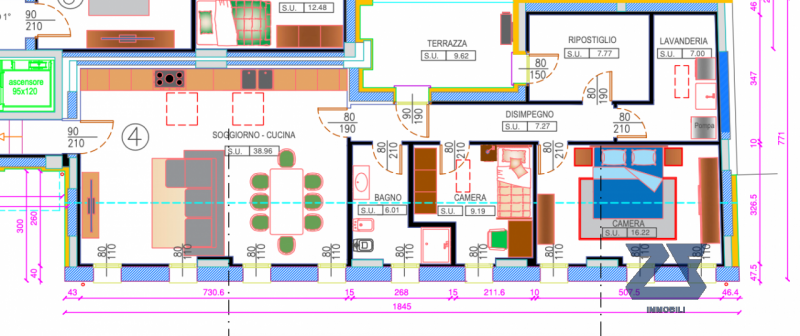 In posizione centrale a Riese Pio X, proponiamo in vendita un elegante e luminoso appartamento ma...