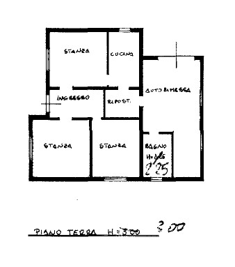 Proponiamo in vendita nella prima periferia di Solesino, casa singola distribuita su un unico liv...