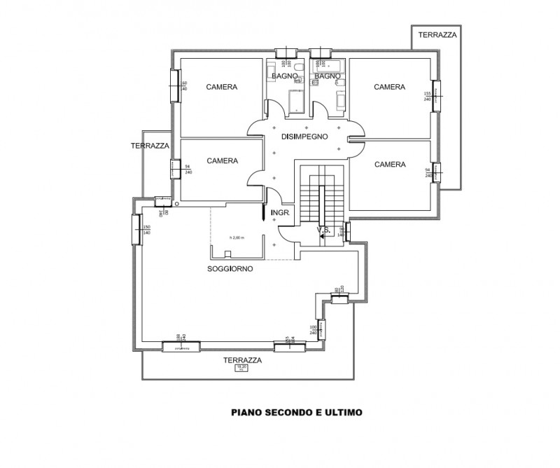 IN ZONA CENTRO SPORT PALLADIO, AMPIO APPARTAMENTO IN BIFAMILIARE CON GIARDINO, TAVERNA E GARAGE-R...