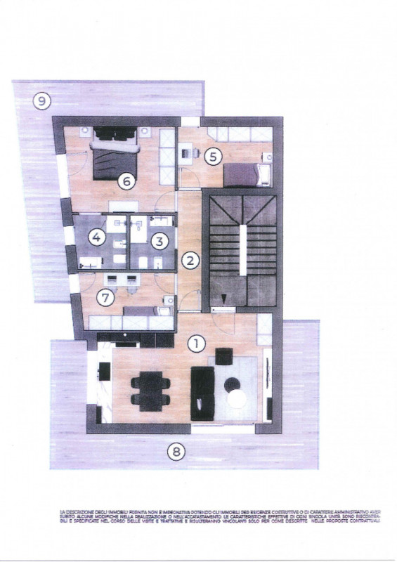 Situato nella rinomata zona residenziale di Sarmeola di Rubano, questo elegante appartamento al s...