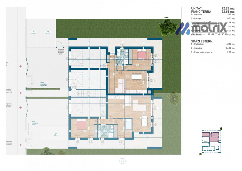 A pochi Km dal Centro di Selvazzano in zona Treponti d Teolo all'interno del Parco Colli

“ Azzur...