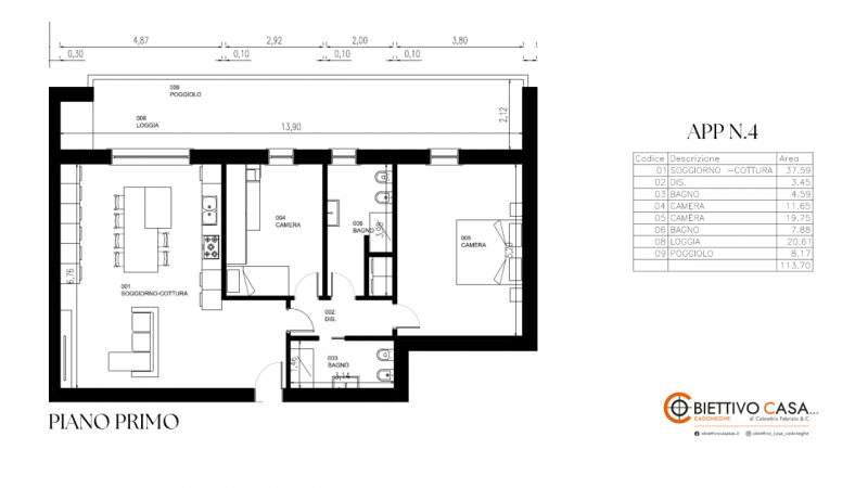 VIGODARZERE RIF: SCA04. Questo grande bicamere si trova al primo piano di una palazzina moderna d...