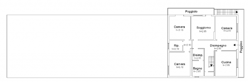 In zona centrale a Selvazzano Dentro proponiamo in vendita un capannone di circa 430 mq al piano ...
