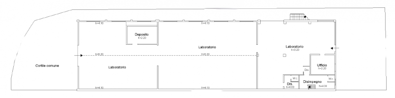 In zona centrale a Selvazzano Dentro proponiamo in vendita un capannone di circa 430 mq al piano ...
