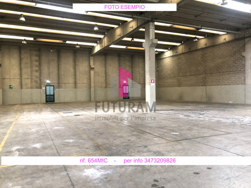 rif.654AMIC - Per info 3473209826 - In AFFITTO porzione di fabbricato industriale, inserito in co...