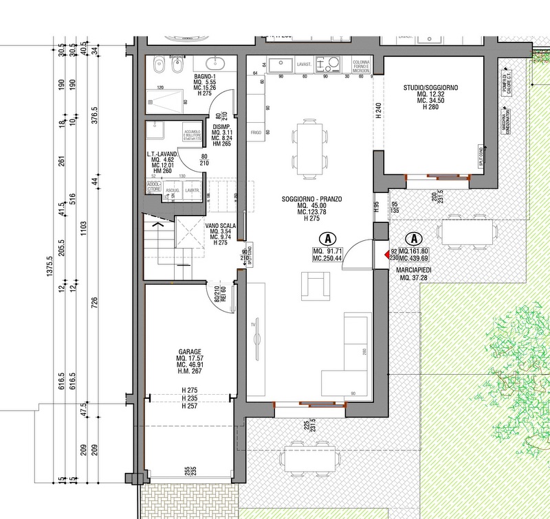 MANDRIA: BIFAMILIARE PERSONALIZZABILE CON INCANTEVOLE GIARDINO €.390.000 - rif.CL506

In zona tra...