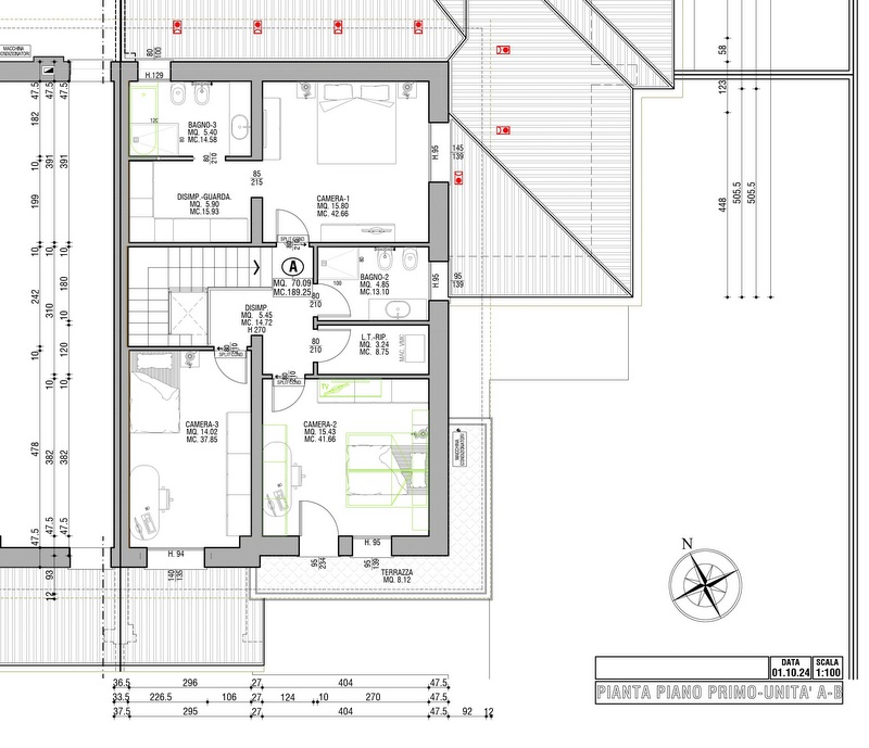 MANDRIA: BIFAMILIARE PERSONALIZZABILE CON INCANTEVOLE GIARDINO €.390.000 - rif.CL506

In zona tra...
