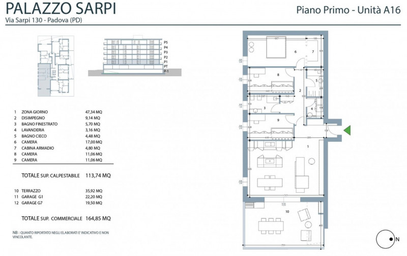 NUOVI 3 CAMERE A PORTA TRENTO DA €.480.000 - rif.CL414.3

Nella centrale zona di Porta Trento, in...