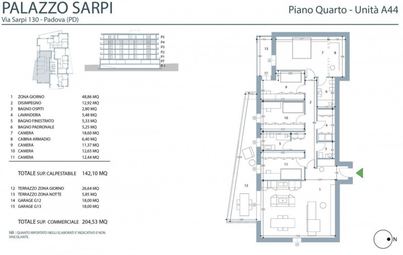 NUOVI 4 CAMERE A PORTA TRENTO DA €.630.000 - rif.CL414.4

Nella centrale zona di Porta Trento, in...