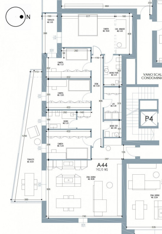 NUOVI 4 CAMERE A PORTA TRENTO DA €.630.000 - rif.CL414.4

Nella centrale zona di Porta Trento, in...