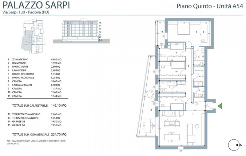 NUOVI 4 CAMERE A PORTA TRENTO DA €.630.000 - rif.CL414.4

Nella centrale zona di Porta Trento, in...