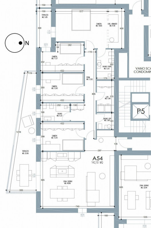 NUOVI 4 CAMERE A PORTA TRENTO DA €.630.000 - rif.CL414.4

Nella centrale zona di Porta Trento, in...