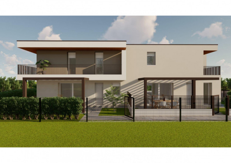 Vendesi porzione di Bifamiliare su due piani, consegna fine 2026, 180 mq circa, zona giorno di 40...