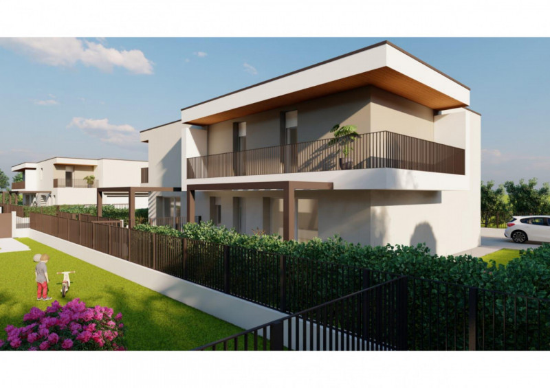 Vendesi porzione di Bifamiliare su due piani, consegna fine 2026, 180 mq circa, zona giorno di 40...