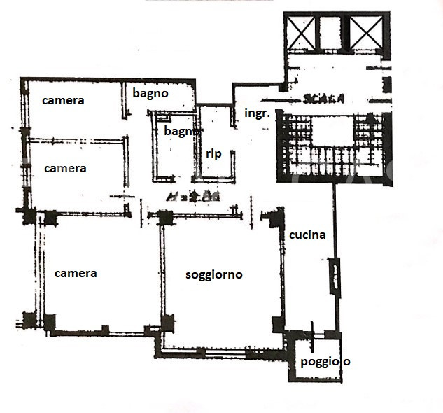 Palestro appartamento in ottimo contesto con servizio di portineria, piano secondo con ascensore ...