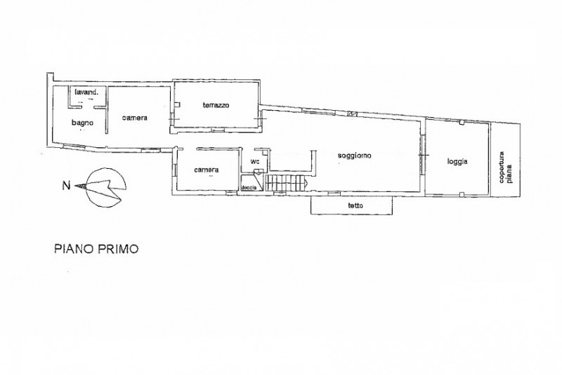 OM43 MESTRINO Proponiamo in locazione porzione di abitazione indipendente ATTICO in sole tre unit...