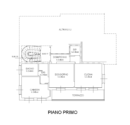 Rif. A.A.300-232

Vendita all'asta - appartamento al piano 1° con autorimessa in data 7 luglio 20...