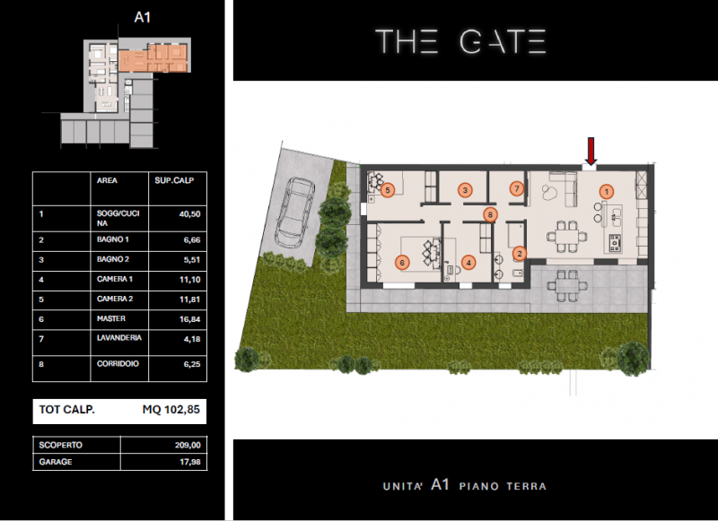 FIESSO D'ARTICO - Appartamento di NUOVA COSTRUZIONE al piano terra su palazzina di 10 unità, cara...