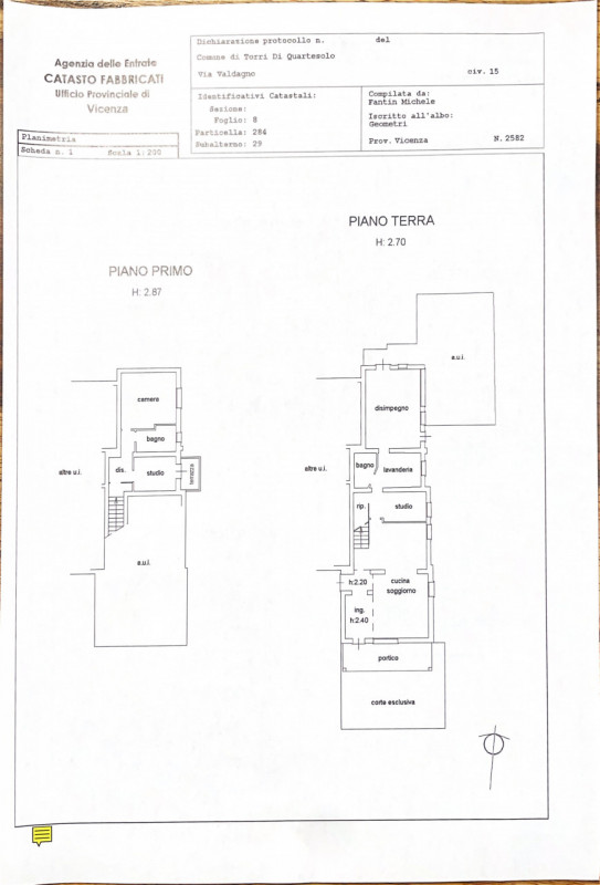 Vendesi a Marola blocco composto da due unità abitative indipendenti.

La prima unità è disposta ...